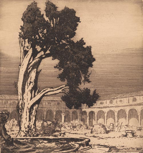 Fabio Mauroner, Il cipresso di Michelangelo, 1913