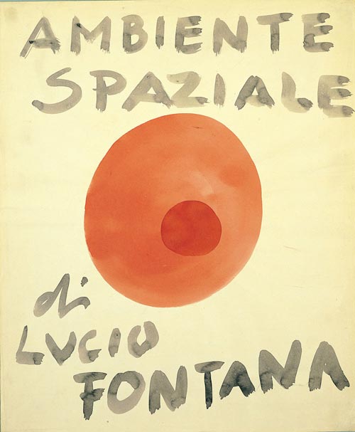 Lucio Fontana, Ambiente spaziale, 1949,