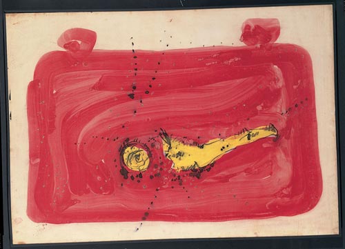 Lucio Fontana, Concetto spaziale, 1954,