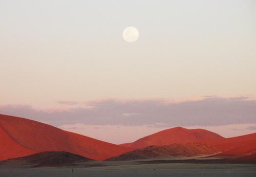 Crepuscolo nel deserto