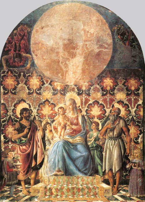 Andrea del Castagno: Madonna Pazzi. Firenze, Galleria degli Uffizi, Coll. Contini Bonacossi