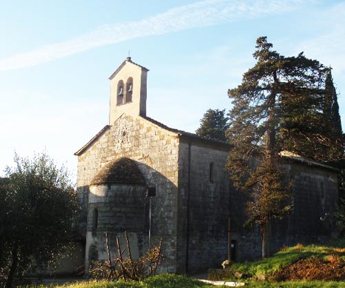 Pieve romanica di San Martino a Lubaco presso Santa Brigida