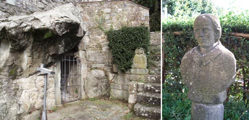 Grotta dove visse santa brigida