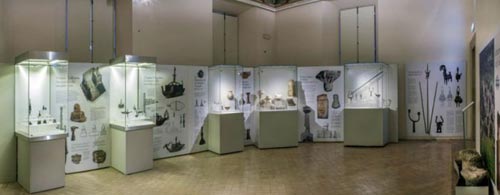 Allestimento della mostra 1