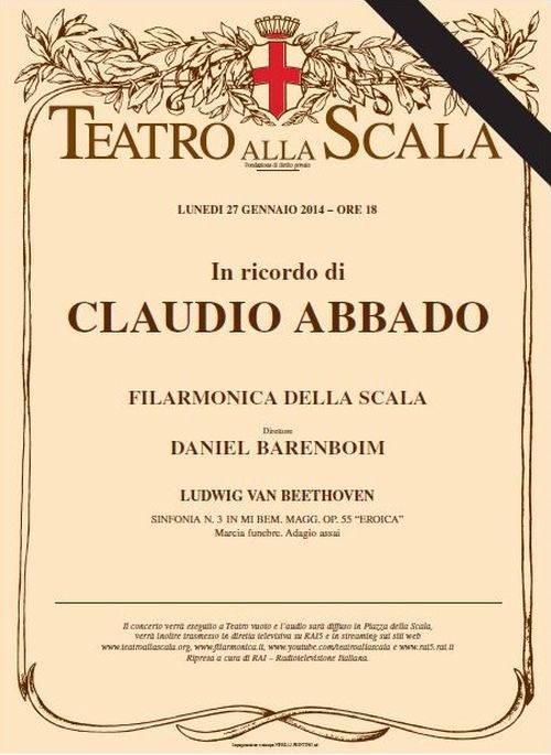 In ricordo di Claudio Abbado