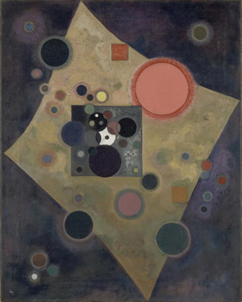 Vassily kandinsky akzent in rosa