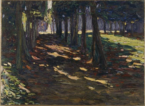 Vassily kandinsky le parc de saint-cloud