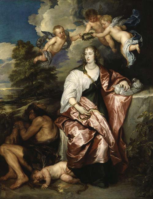 7 venetia, lady digby by sir anthony van dyck