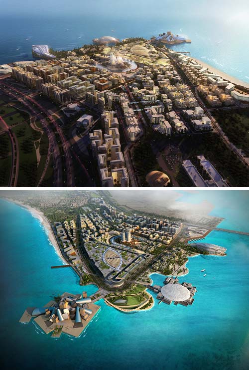 2 saadiyat cultural district masterplan courtesy of tdic