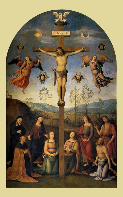 5 pietro vannucci detto il peugino crocifissione