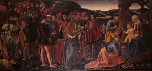 Cosimo Rosselli, Adorazione dei magi