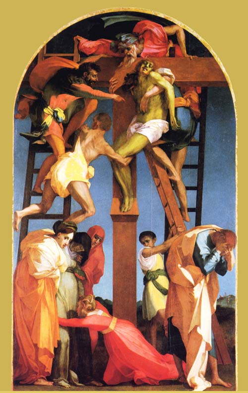 1 rosso fiorentino deposizione dalla croce