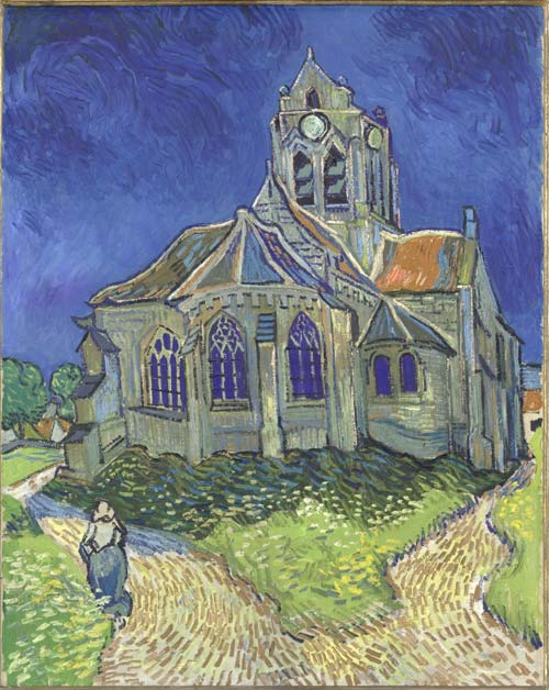 7 van-gogh chiesa d auvers-sur-oise