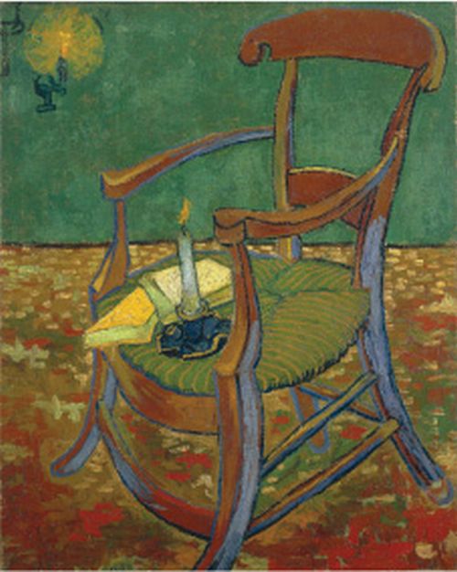 Vincent van Gogh, Gauguin’s chair, 1888, Van Gogh Museum