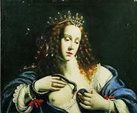 2a giovan francesco guerrieri il suicidio di cleopatra