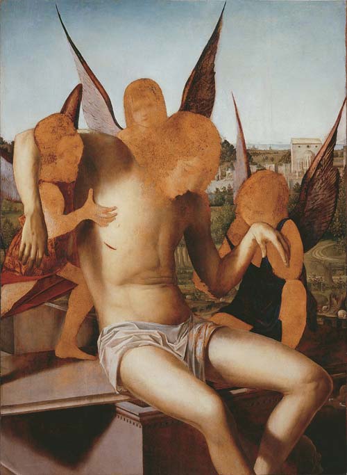 5 antonello da messina cristo in pieta sorretto dagli angeli