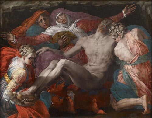 Rosso Fiorentino (Giovan Battista di Jacopo) (Firenze 1494-Fontainebleau 1540), Pietà, 1538-1540 circa,