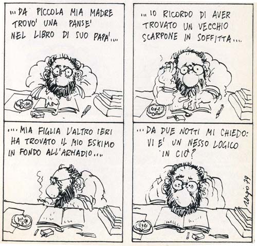 Sergio Staino, la prima striscia di Bobo, Linus 1979