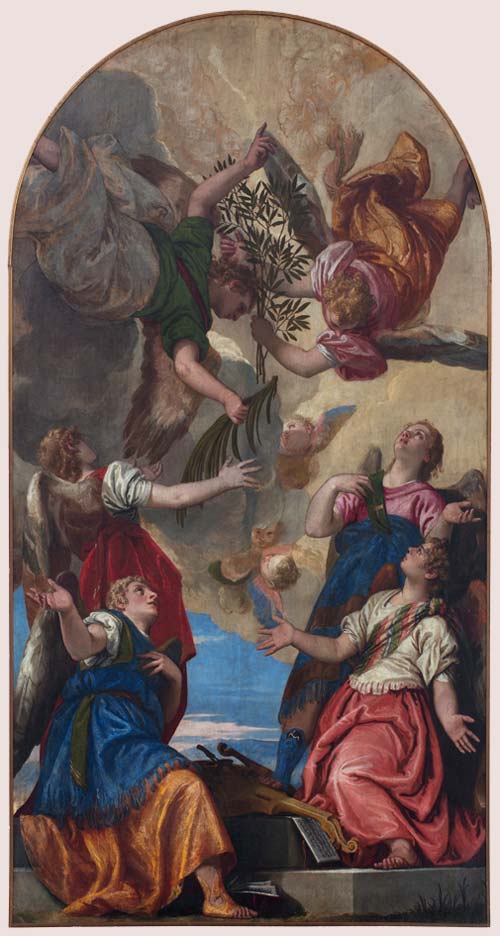 Paolo Caliari detto Paolo Veronese, Gloria d’Angeli,