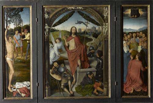 Hans memling-trittico della resurrezione
