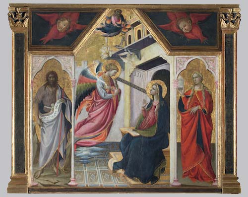 Giovanni di Marco detto Giovanni dal Ponte, Annunciazione,