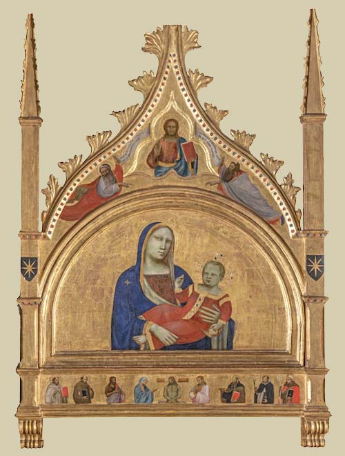 Taddeo Gaddi, Madonna col Bambino,