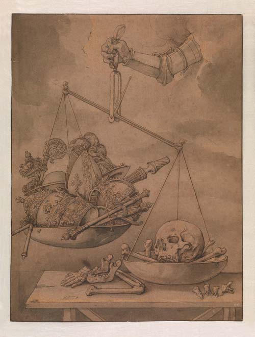 5 jacopo ligozzi-natura morta macabra