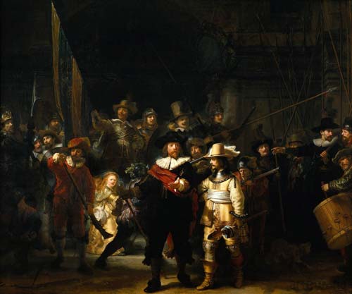 5 rembrandt la ronda di notte