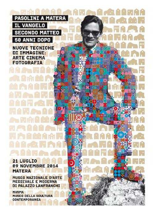 Locandina mostra pasolini matera