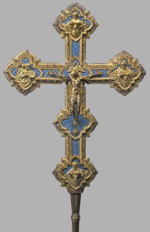Luca-della-robbia,-croce-proccessionale