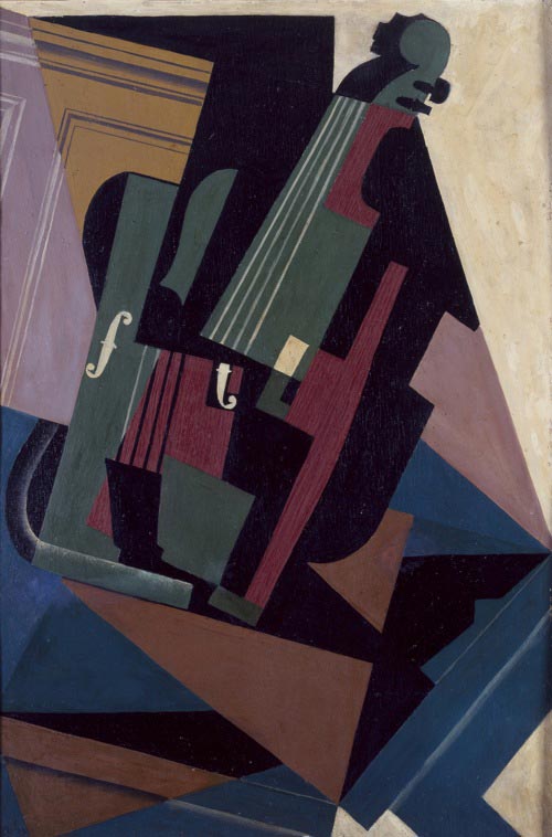 Juan Gris (Madrid 1887-Boulogne-Billancourt 1927), Il violino 1916,