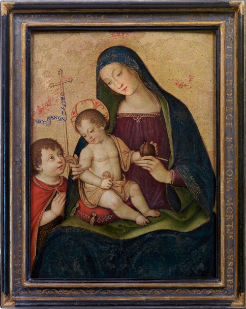 2 pintoricchio-madonna del melograno
