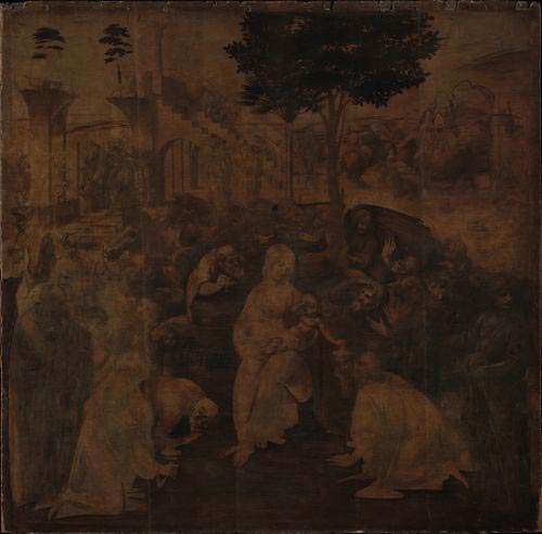 Leonardo da Vinci, Adorazione dei Magi 