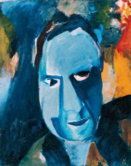 4 hans richter-blauer mann 1917