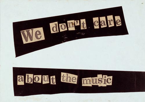 3 jamie reid-we dont care about the music-1979