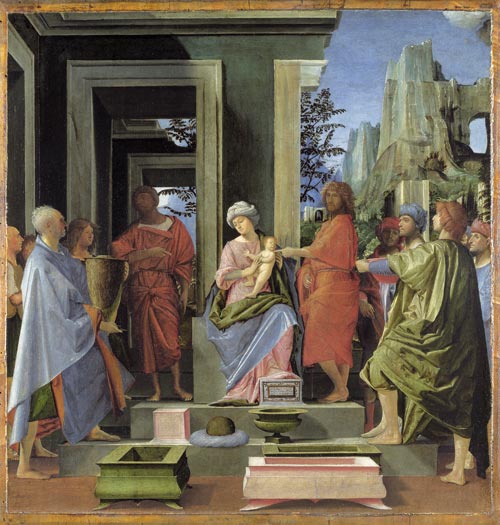 Bartolomeo Suardi, detto il Bramantino, Adorazione dei Magi, 1495-1500 ca.,