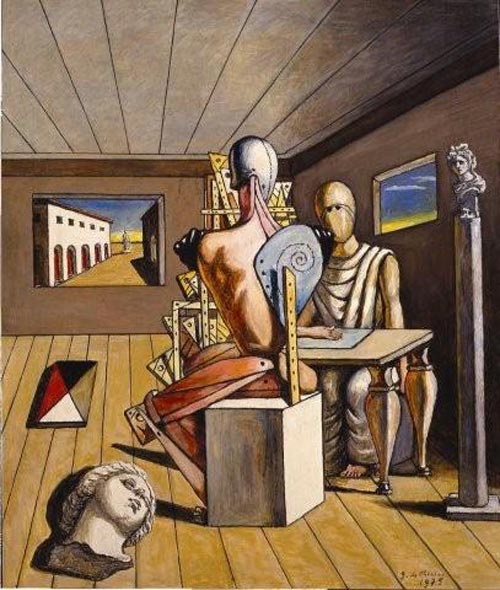 Giorgio de chirico il poeta e il pittore, 1975