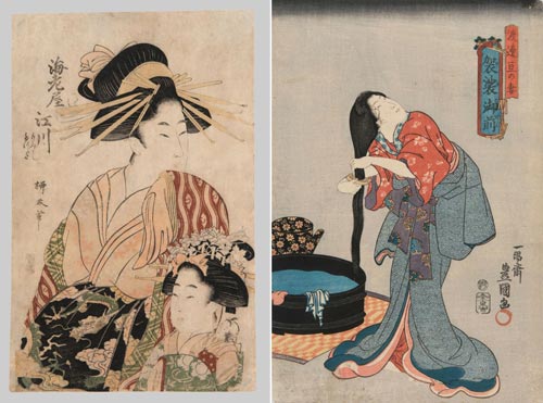4 hishikawa ryukoku-la cortigiana egawa-1802-e-utagawa kunisada-kesa gozen-1843-1847