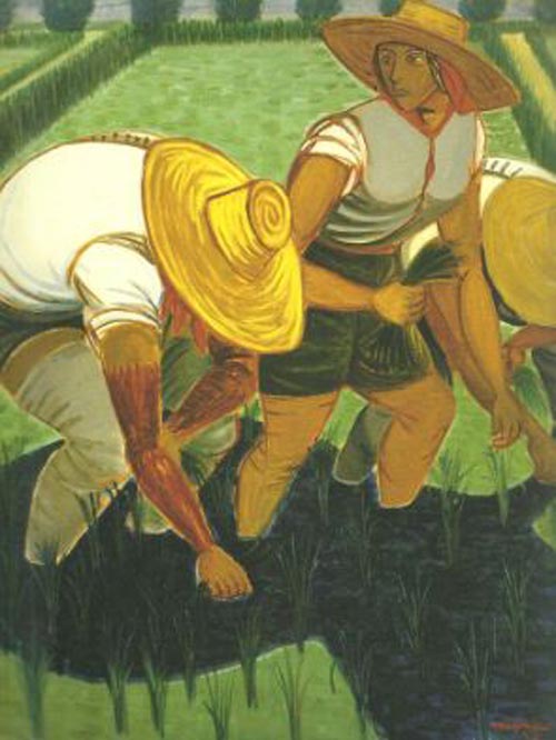 1 giuseppe migneco-mondine-collezione direzione nazionale cgil