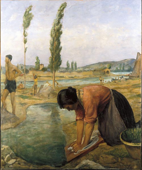 2 baccio maria bacci-sera sull arno-collezione direzione nazionale cgil 