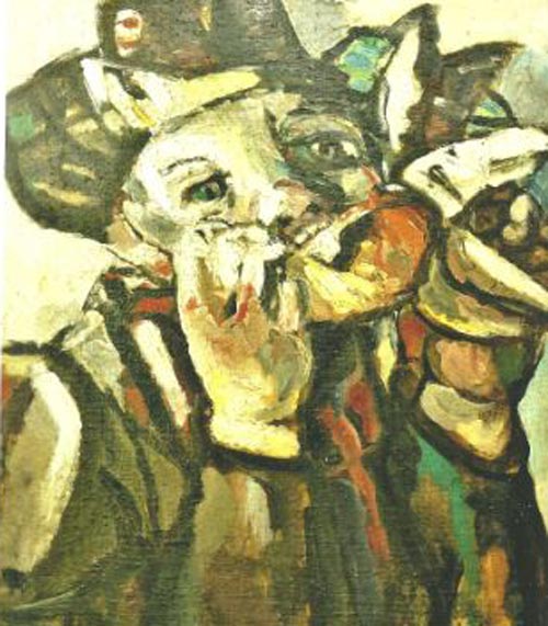 4 renato birolli-contadino e pannocchia-collezione galleria premio suzzara