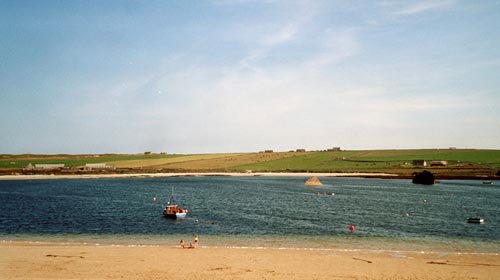 Veduta della baia di Scapa Flow