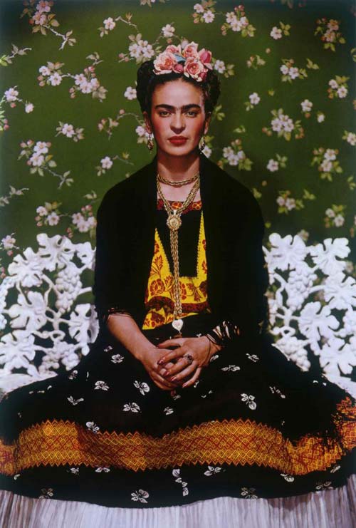 Nickolas Muray, Frida sulla panchina bianca, 1939,
