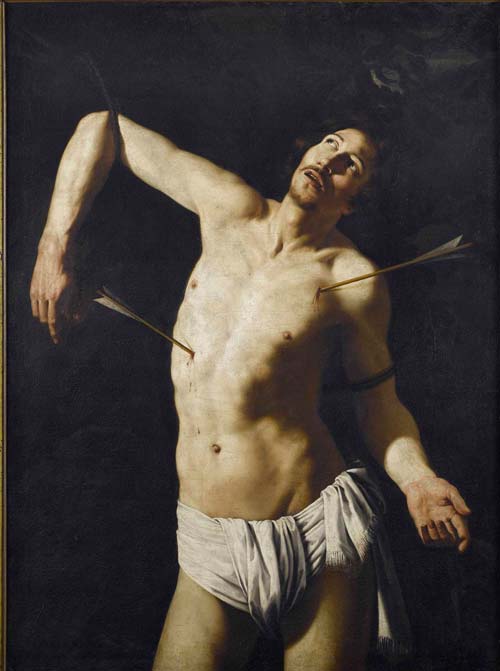 DIRCK VAN BABUREN (attribuito a) San Sebastiano 1620 circa