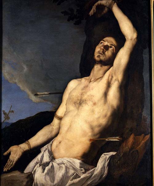 JUSEPE DE RIBERA San Sebastiano 1651