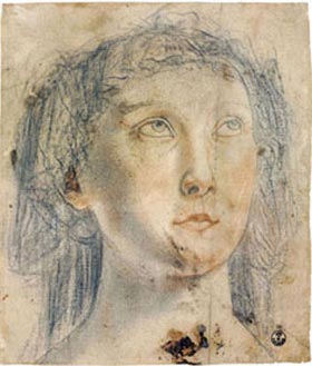 Piero del Pollaiolo, Testa della Fede, 1470,