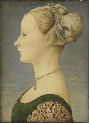 Piero del Pollaiolo, Ritratto di giovane donna, 1470-1475 circa,