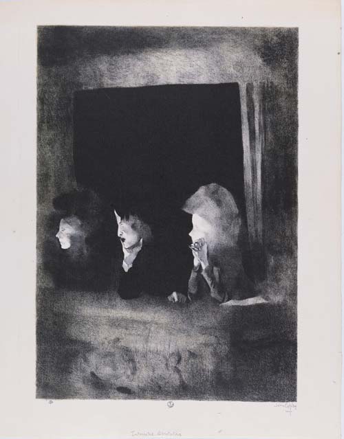 John Copley (1875-1950), Spettatori attenti, 1910 circa,