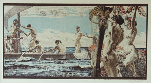 3-otto greiner-ulisse e le sirene-1896