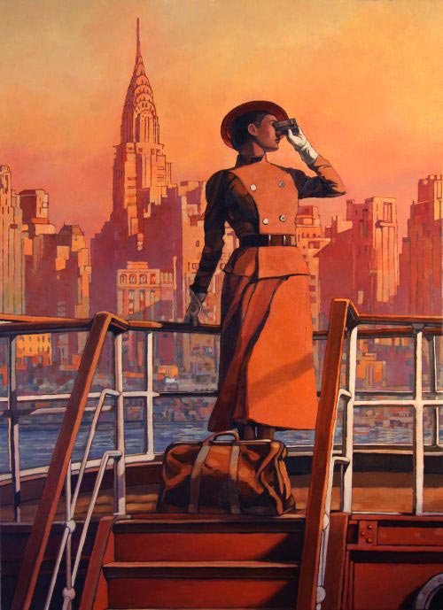 © Brafa 2015 - Galerie Champaka - M.Hyman - East River View, 2014